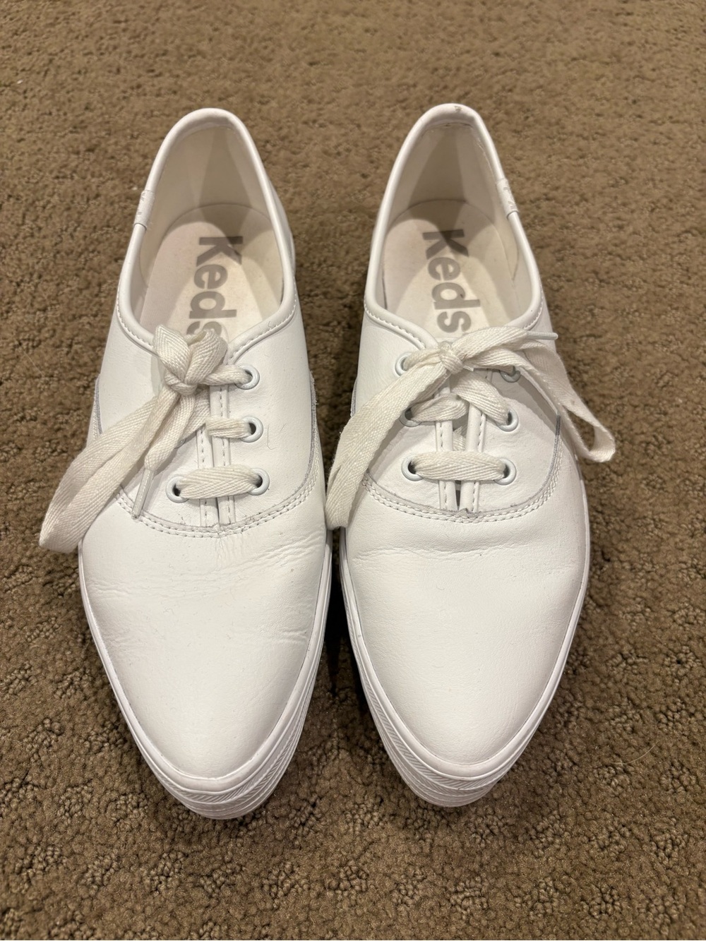 Keds Leather 9.5 Platform